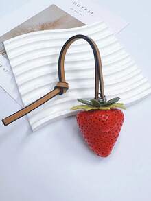小号树脂草莓可爱吊坠树脂钥匙扣包包饰品适合婚礼生日婴儿洗礼旅行纪念品毕业乔迁派对等场合秋季 Y2K - 彩色 - 查看 13