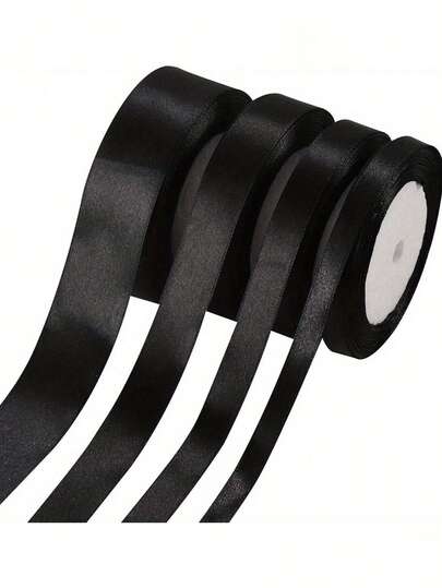 1卷缎带，22米长，双面缎带，用于DIY玫瑰装饰、礼品包装、婚礼派对蝴蝶结丝带，用于桌椅装饰、花门、礼品盒、蛋糕装饰、服装配饰、编织，营造优雅的节日氛围，蝴蝶结丝带，用于手工蝴蝶结工艺婚礼圣诞装饰DIY卡片礼品包装、圣诞节、圣诞装饰、生日装饰、派对装饰