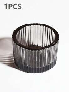 1 قطعة/4 قطع/12 قطعة مجموعة حامل شمعة شفاف، حامل شمعة الأمنيات (الشموع غير مشمولة)، لشمعة الأمنيات البلورية، حامل شمعة دائري مزخرف بالحواف، مناسب لوسط طاولة الزفاف، حفلات المناسبات، ديكور المنزل، هالوين، ديكور الغرفة، هدايا