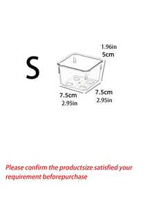 1/5/7件可堆叠抽屉式化妆品收纳盒，透明PET材质，优雅的化妆品收纳盒，适用于护肤品、厨房用品、学生用品、办公用品、返校用品、圣诞家居装饰、装饰、圣诞节、餐桌装饰、木制托盘、老式钱币风格、花瓶、盘子、木制托盘、盘子、咖啡桌、装饰托盘、餐桌装饰、家居饰品、黑色饰品、沙发扶手托盘、波西米亚风、假日海滩、浴室收纳、卧室收纳、大容量 - 彩色 - 查看 21