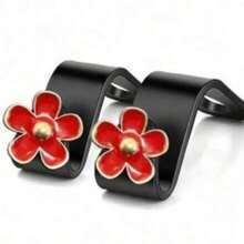 2 piezas Ganchos de crisantemo para asientos de coche, ganchos para almacenamiento y organización del asiento trasero del coche, productos prácticos para el almacenamiento de piezas de automóvil, ganchos - Multicolor - Ver 15