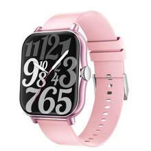 SIMSONLAB 1.83英寸高清全触控智能手表，男女通用，220mAh长续航电池，多种运动模式，莫兰迪色表带，双表带设计，支持电话拨号/接听、计步器、卡路里计数、通知提醒等功能，多功能智能手表，绝佳圣诞礼物 - 彩色 - 查看 13