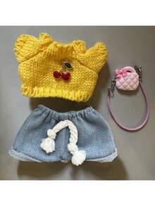 Doll Clothes For Labubu Labubu Outfit Sets, Suitable For 17cm Doll Clothes/Accessories, Doll Collection Wardrobe, Labubu Doll Bag And Accessories, Cloth Doll Costumes - Multicolor - View 9