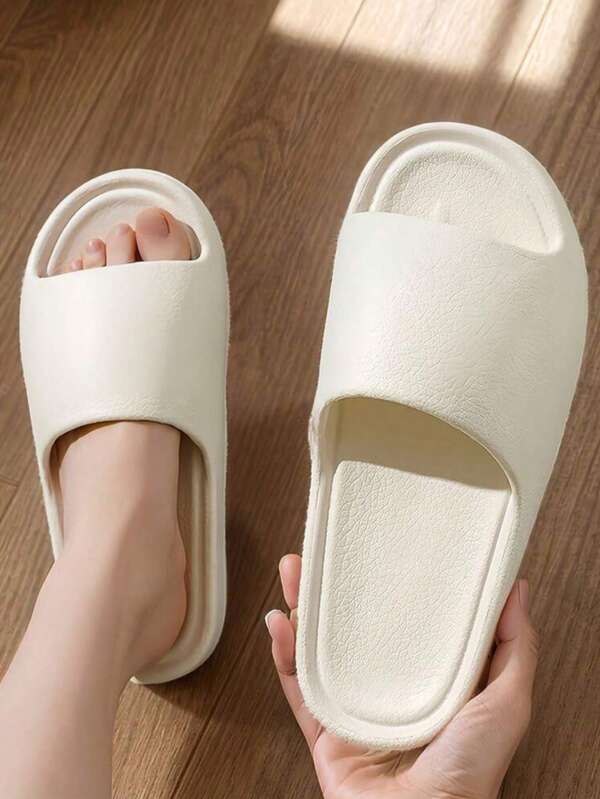 Women's New EVA Home Slippers, Summer Soft Couples Anti-Odor Hollow Breathable Bathroom Slippers, Non-Slip