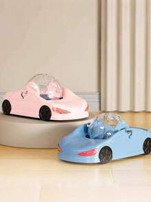 Interactive Hamster Toy Hamster Running Ball Durable PP Hamster Fitness Wheel Transparent Small Pet Running Wheel Solid Structure Hamster Accessories Perfect For Hamsters And Small Pets Blue And Pink