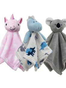 Naninha Bebê Pelúcia Macia Fofura Animaizinhos