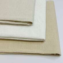 Linen Fabric For Craft Upholstery Flower Pot Decoration,DIY Table Cloth, Linen Cloth Needlework Fabric, Embroidery Quilting Fabric Garments Crafts Accessories Square Embroidery Stitch Cloth Backing Material