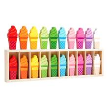 21 件趣味猜瓶颜色挑战游戏套装，饮料配对玩具套装，用于儿童记忆力和逻辑思维训练，益智棋盘游戏，完美的万圣节或生日礼物 - 彩色 - 查看 8