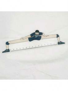 1 pieza Regla de mercancía del anime Gojo, herramienta de medición y escritura, herramienta de dibujo, regla, regla de papelería estudiantil, regla de agrimensura, regla de marcado, regla de cuadrícula, regla de tablero grueso - Multicolor - Ver 10