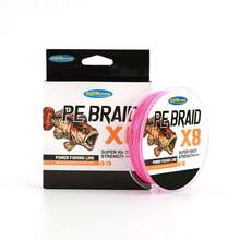Braided Fishing Line - Pro Grade Power Performance Saltwater Freshwater Fish - Colored Fishing Line Braid For Extra Visibility 8 Strands Stronger Multifilament PE Braid Wire