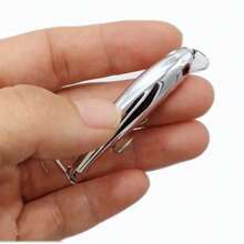 1 Stück/2 Stück 5,5cm/6,5g Mini Laser Sinkend Hart Köder Schwingend Angelköder Pulsierend Angelköder Haken Angelköder Ausrüstung für Barsch