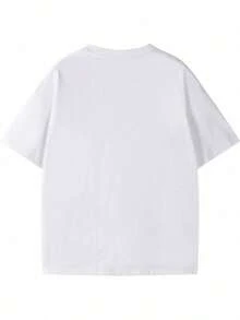 Camisa de manga corta transpirable 100% algodón con la bandera del día de la independencia de méxico con estampado de labios ilustrados. Elegante y casual para mujer adaptable a todas las estaciones. Tejido de algodón suave y cómodo. Versátil y resistente top de manga corta para mujer. - Blanco - Ver 2
