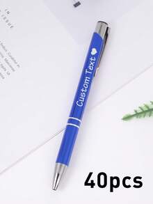 1-320pcs Custom Pens Ballpoint With Name,Back To School Supplies For Kids,Personalized Business Engraver Pens Ballpoint,Customized Gel Pens,Customizable Teacher Pens,Pens Ballpoint Smooth Writing Pens,Modern,Cute,Suitable For Birthday Gifts,Teachers' Day,Wedding,Office,Ideas Gifts For Him/Her,Friends,Workers,Teacher,Coworkers,Bridal,Warm Ambience,Fall Decor