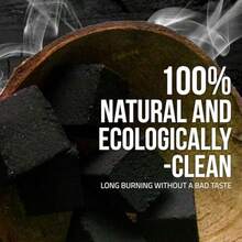 Tom Coco 72  Charcoal Cubes 25 Mm Coals Coconut Charcoal For Grilling And Relaxation 1