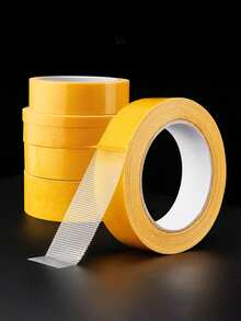 1 Roll Of Grid Double-Sided Tape, Non-Marking Strong Adhesive Tape, Can Be Torn By Hand Easily And Effortlessly, Multi-Purpose Tape, Carpet Fixing Tape, Wall Fixing Double-Sided Tape, Leaving No Traces, Home Decoration, Home Accessories, Daily Essentials,Carpets, Strips, Etc. Fixed Double-Sided Tape Without Leaving Traces