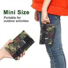 80W USB Solar Panel Folding Power Bank Outdoor Camping Hiking Phone Charger - Nhiều màu - Xem 3
