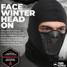 قناع تزلج - قناع وجه دافئ - تجهيزات دراجة نارية قابلة للتنفس للطقس البارد - قناع وجه شتوي قطعة واحدة