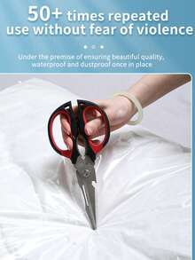 Vacuum - Sealed Bags Are Used For Storing Out - Of - Season Clothes. They Can Prevent Mildew, Insects, And Moisture, Save Space, And Make It Easy To Store Items Through Vacuum - Sealing. They Are Travel Accessories, Vacuum Bags, Travel Essentials, Vacuum Storage Bags, Travel Essentials, Storage Bags, Cruise Essentials, Items For Organization And Storage, And Bedroom Items. - Multicolor - View 10