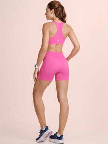 Lupo Original Bermuda Shorts Women's Fitness Leggings Attack Sport Running Gym Cycling Volleyball Workout Gymnastics Beach Tennis 71144 - 羅莎 - 查看 3