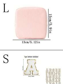 Túi đựng băng vệ sinh bằng vải nhung kẻ, túi đựng son môi trang điểm di động, túi đựng son môi trang điểm dung tích lớn, chống thấm nước, thiết kế hoạt hình, ví đựng tiền xu, túi đựng tiền mặt cho bé gái, vải chống thấm nước để đựng băng vệ sinh và miếng lót, túi trang điểm, túi đựng mỹ phẩm, hộp đựng đồ trang điểm, du lịch, túi đựng đồ trang điểm, túi, bàn trang điểm, túi đựng đồ trang điểm, túi nhỏ, dung tích lớn, túi đựng đồ trang điểm lớn, quà Giáng sinh, túi nhỏ, ví cầm tay/túi xách nhỏ, hộp đựng đồ trang điểm, sắp xếp đồ trang điểm, túi, hộp đựng cọ, túi mini, túi dung tích lớn, quà Giáng sinh, túi đựng đồ trang điểm - Nhiều màu - Xem 9