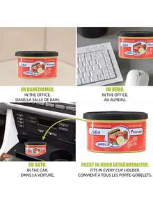 60-Day Long Lasting Car Air Freshener, Elegant Fragrance Creates A Fresh And Atmosphere For Your Vehicle, Also Suitable For Home Deodorizing, Multiple Scent Options, Women's Car Accessories, Car Decor - Multicolor - View 2