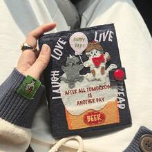 Álbum no tejido terminado: Diseño de perro mágico | Para y notas