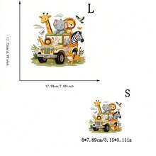 1 buc/2 buc/3 buc model în stil desen animat DIY A-Grade lavabil, imprimare prin transfer termic pentru haine, pentru femei/bărbați, tricou, rucsac, autocolant, decor, ștampilă retro, etichetă, insignă, logo, șapcă de baseball vintage