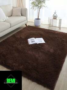 Luxury Shaggy Rug For Living Room Or Bedroom 2.00 X 1.40 - Rust Brown - View 4