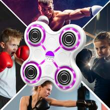 9-Speed Musical Boxing Machine, Kids Wall-Mounted Boxing Machine, Smart Bluetooth Boxing Training Machine With Boxing Gloves, Boxing Training Equipment For Home, Office, And Gym - Multicolor - View 8