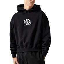SUDADERA WEST. PICADORA. CON CAPUCHA CHOPPER - Negro - Ver 2