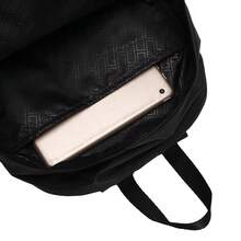 Puma 男女運動包戶外出行收納雙肩包時尚電腦包休閒包學生書包079855-01 - 黑色 - 查看 8