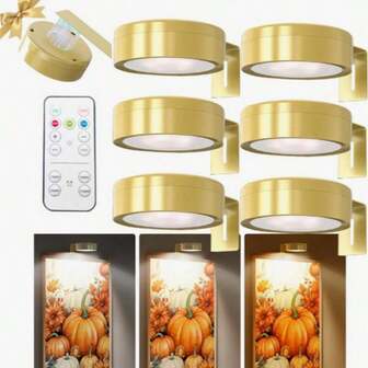 Battery Powered LED Art Display Light, Magnetic Painting Light Strip With Remote Control, Wireless Home Wall Decor Golden Wall Painting Light, LED Light Strip With Remote, Multi-Color Dimmable