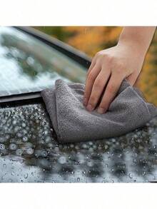 Reusable Paper Towels Washable, Microfiber Cleaning Cloth Roll, KitchLife Microfiber Cleaning Cloth Roll - Tear-Away Reusable Microfiber Paper Towels, Lint-Free, Washable, 20 Sheets For Kitchen, Car, Dishes, And Sensitive Surfaces. Cleaning Tool,Christmas Gifts, School Folders - 灰色 - 查看 8