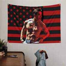 Skz Shirtless America Flag,100x75cm Custom Kpop Flag, Skz Dominate Tour Merch, Gift Ideas Stays, Birthday Gift & Concert Merch - Multicolor - View 7