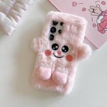 Wnter 趣味卡通手机壳适用于 17PM/16PM-7/8/6 系列、OPPO、Realme、Vivo、手机、Galaxy S22、S22 Plus、S23、S23 Plus、S23 Ultra 防摔手机壳，适用于 Galaxy S24、S24 Plus、S24 Ultra、Z Fold 系列、Z Flip 系列 - 粉色 - 查看 2