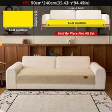 1 Tấm đệm ghế sofa thân thiện với thú cưng, thoáng khí, giống vải lanh, có nhãn chữ MD - Vỏ bọc ghế sofa hiện đại tối giản, chống trượt và có thể giặt bằng máy, dành cho ghế sofa mô-đun 1-4 chỗ ngồi, lý tưởng cho phòng khách, phòng ngủ, văn phòng, trang trí nhà cửa - Nhiều màu - Xem 16