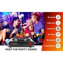 Coconut Charcoal Incense Hookah Shisha Narguile Coal Coconut Shell Briquette Coals 250G 18 Pieces 25x25x25mm Cube Black SK250CP