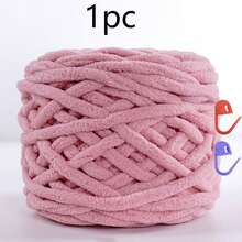 1pc 100g/1pc Chunky Knitting Yarn Set, Single Ply Soft & Skin-Friendly Autumn/Winter Yarn, Suitable For DIY Knitting Scarves, Bags, Slippers, Dolls, Blankets, Cushions - Multicolor - View 24