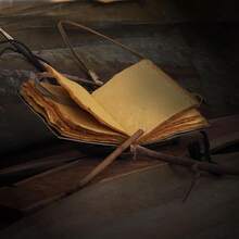 VC Book Of Spells Leather Journal Deckle Edge Paper Grimoire Printed Journal The Devil Tarot Notebook Spiral Gothic Notebook Skull Lover Antique Vintage Leather Journals For Men And Women - màu đen - Xem 7