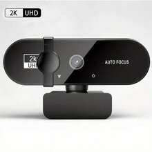 4K Webcam 1080P Mini Camera 2K Full HD Webcam With Microphone 30fps USB Web Cam For Auto Focus PC Laptop Video Shooting Camera - màu đen - Xem 11