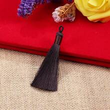 5 buc/pachet stil vintage cu ciucuri, perdea pliabilă cu evantai, ciucuri agățate, 90 x 15 mm