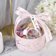 Custom Baking Packaging Bags, Custom Candy Boxes, Custom Christmas Candy Boxes, Halloween Candy Boxes, Halloween Trick-Or-Treat Bags, Halloween Baking Storage Bags, Candy Packaging Bags, Gift Packaging Bags, Gift Tote Bags, Halloween, Party, Gathering, Holiday, Restaurant, Pumpkin Baking Packaging Bags, Ghost Baking Packaging Bags - Christmas - View 4