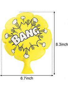 4 Pcs Of 7-Inch (Approximately 17.8 Cm) Self Inflating Whoopee Cushions/Cushions, Perfect For Adult Pranks, Imitating Farting Sounds, Perfect For Parties And Christmas Present - Multicolor - View 13