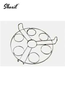 304 Stainless Steel Steamer Rack, Multi - Functional Home Stand, Egg Steamer Rack, Heat - Insulating Rack For Steaming Rice, Durable & Easy To Clean