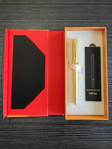 [Customized] Personalized Metal Ballpoint Pen Set With Engraved Text, High Quality Business Office Supplies, 2pcs Pen With Refill, Daily Writing, Signing, Holiday Gift For Father's Day, Thanksgiving, Christmas, Birthday, Friends, Family, Boss, Colleagues Back To School Reusable,Multi-Functional Colorful,Contracted,Modern Gold Custom,Personalized,Unique,Customized Personalized Wedding Gifts,Personalized Pens With Name,Custom Pens Personalized,Personalized Gifts For Women/Men Ideal Gifts For Her Her,Boyfriend,Girlfriend,Family,Friends,Children,Students,Workers,Clients For Father's Day,For Anniversaries,For Graduation,For Weddings,For Business/Work/Office - Multicolor - View 104