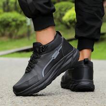 Men's Airy PU Ultra-Dense Breathable Mesh Leisure Shoes, EVA Soft Sole With Secondary Patch For Comfort And Shock Absorption | Looks Slimming When Worn, Lightweight | 'Cloud-Like' Feeling Sports Shoes | No Fatigue After Long Walks, Stylish And Versatile Street Style Shoes"