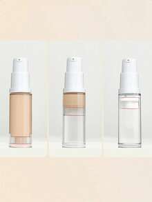 Pump Spray Bottle, Transparent Travel Cosmetic Pump Bottle, Cream Jar, Foundation Bottle, Leak-Proof Travel Lotion Spray Bottle, Travel Refillable Bottle, Multi-Function Essence Vacuum Cosmetic Bottle, Vacuum Pump Bottle, Travel Essentials - Multicolor - View 7