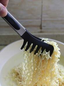 3件/2件/1件装不锈钢耐热食物夹，适用于烧烤、意面、面包、沙拉等。 - 彩色 - 查看 6