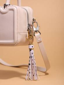 Conjunto de chaveiros com borlas | Pingentes coloridos e estampados para bolsas e chaves - Acessórios boêmios e chiques para mulheres