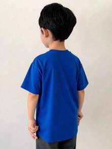 Young Boys T-Shirts - Blue - View 2